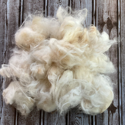 English Angora Fiber - Plucked