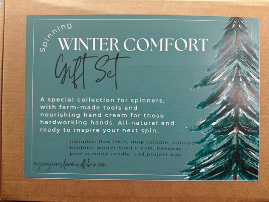 Winter Comfort Spinning Gift Set – Handpicked for Fiber Artists